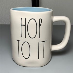 Rae Dunn Easter “Hop to It” Mug